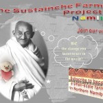 Sustainche’s Farm Project Poster Gandhi and Sustainche