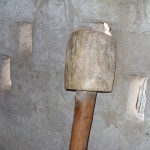 Pounding Room with wooden pestle 6_3