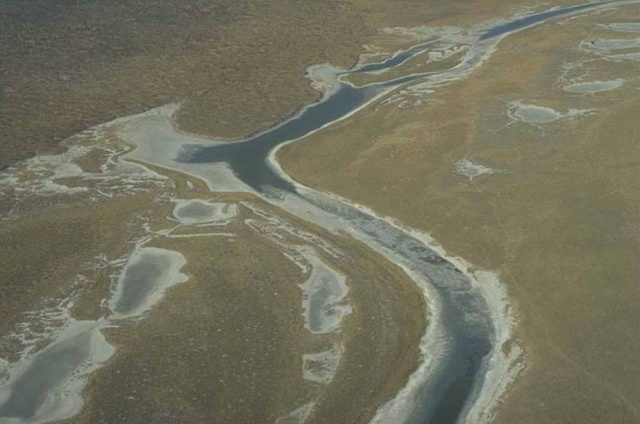 Aerial photograph Lower Ekuma River II